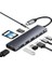 Axe Metal Kasa USB 3.0 Type C 9 In 1 Hdmı - Mikro Sd Kart Okuyucu - Kulaklık Çevirici Hub 1