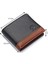 Hakiki Deri Kağıt Para ve Bol Kart Bölmeli Erkek Cüzdanı - Siyah-Tiguan Taba 1