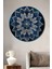 Mavi Mandala Ahşap Mdf Dekoratif Ev/işyeri Duvar Tablo Yuvarlak Ev/işyeri Duvar Tablo 1