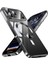 Apple iPhone 17 Pro Max Kılıf Kamera Lens Korumalı Renkli Magsafe Şeffaf Silikon Siyah 1