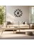 Salon ve Oturma Odası Için Modern Metal Duvar Saati – 60 cm – Sessiz Mekanizma 3