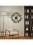 Salon ve Oturma Odası Için Modern Metal Duvar Saati – 60 cm – Sessiz Mekanizma 4