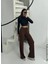 Fitilli Şardonlu Pantolon Kahve A4058 2