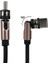 Pm-25906 Siyah 3in1 (type C- Lightning- Micro Usb) Manyetik Uç Taşınabilir Şarj Kablosu 2