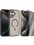 iPhone 17 Kılıf M-safe Şarj Özellikli Mat Arka Yüzey Vendas Sio Kapak + Hayalet Cam Ekran Koruyucu 1