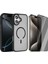 iPhone 17 Kılıf M-safe Şarj Özellikli Mat Arka Yüzey Vendas Sio Kapak + Hayalet Cam Ekran Koruyucu 1