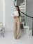 Fitilli Şardonlu Pantolon Bej A4058 1
