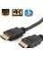 1.5 Metre HDMI Kablo 3D 4K Full HD Dayanıklı Tasarım Beyaz Renk 3