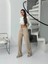 Fitilli Şardonlu Pantolon Bej A4058 2