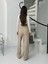 Fitilli Şardonlu Pantolon Bej A4058 4