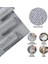5 Adet Tel Temizlik Bezi – 20X20 cm Paslanmaz Metal Tel Temizlik Süngeri – Islak ve Kuru Kullanıma Uygun, Çizmeden Temizleyen Çok Amaçlı Tel Bez – Tencere, Tepsi, Fırın, Lavabo Temizliği Için 3