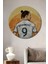 Ibrahimovic Dekoratif Ahşap Mdf Ev/işyeri Duvar Tablo Yuvarlak Ev/işyeri Duvar Tablo 1