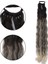 Lastik Tokalı At Kuyruğu Kabarık Afro Dalgalı / Kumral / Beyaz Platin Ombre 3