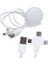 Pm-27143 1 Metre Makaralı 3ın1 Şarj Kablosu (lightning - Type-c - Micro Usb) 1