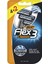 Bıc Flex 3 Erkek Tıraş Bıçağı 6'lı Blister (3 Bıçak), Birbirinden Bağımsız Hareket Edebilen 3 Bıçak, Oynar Başlık, Aloe Vera ile Zenginleştirilmiş Kayganlaştırıcı Jel Şerit 1