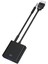 Dm CHB021 HDMI To VGA Çevirici Dönüştürücü 3.5mm Aux Ses Destekli Çıkış 2