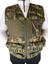 Avcı Yeleği - 30 Fişek Kapasiteli - Haki Üzerine Yeşil Ağaç Desen Kumaş 1