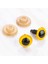 Loren 10 mm Sarı 5 Çift Amigurumi Göz 1