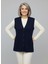 Kadın Orta Yaş ve Üzeri Sıkı Dokuma Ince Anne Triko Yelek 1140 1