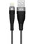 Swapp SW-C685 1.2m 3A Lightning Gri Şarj Kablosu 1