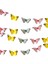 Tables Guirlande Féerique, 3 M, Papillons, Plastique Multicolore, Décoration Idéale Pour Anniversaire, Filles 1