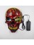 Halloween Maske Pilli Neon Işıklı Maske Yeşil 3