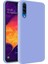 Kzy Galaxy A50 Içi Kadife Soft Logosuz Lansman Silikon Kılıf - Lila 1