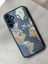 Galaxy A24 Uyumlu Dünya Harita Desenli Kamera Korumalı Mat Transparan Plastik Arka Kapak Tpu Silikon Kenarlar Şık ve Dayanıklı Koruma Hux Kılıf (Siyah Harita) 2