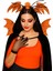 Halloween Taç Turuncu Yarasa Kanatlı Örümcekli 1