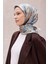Çiçek Desen Ipek Twill Eşarp 4217D01-83 1