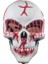 Halloween Maske Kuru Kafa Işıklı Kırmızı Teller 2