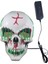 Halloween Maske Kuru Kafa Işıklı Yeşil Teller 7