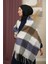 Çift Taraflı Ekose Kışlık Omuz Şalı 2