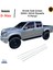 Isuzu D-Max Krom Cam Çıtası 4 Parça 2005-2010 Paslanmaz Çelik 1