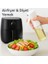 Cam Yağ Sprey Şişesi – 200ML Püskürtmeli Yağdanlık, Cam Gövde, Airfryer, Fırın ve Diyet Yemekler Için Yağ Püskürtücü Şişe 3