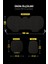 Lacasa Automotive Ortopedik Ergonomik,cepli Kaymaz Suni Deri(Vinil) Oto Kılıf-Minder (3parça Set) 3