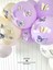 Lila Tema Mini Parti Seti Doğum Günü Balon Zinciri Eko Kit Lila Kelebek Tema Doğum Günü Süsü 3