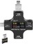 PM-26611 USB Tester Voltmetre Ampermetre Akım Göstergesi Multimetre Test Cihazı Otg Destekli 4