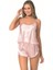 Somon Saten Babydoll Şort Takımı 1