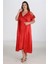 2li Kırmızı Sabahlık Takımı Bigsize 6226 3