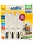 8.5W LED Mum Ampul – E14 Duy, 810 Lümen, 3000K Sarı Işık, 60W Eşdeğer, 3’lü Paket, Opal Dekoratif Ampul, Dimmer Uyumlu Değil,%86 Enerji Tasarrufu, 99X37 mm (Sarı) 1