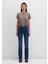 Molly Casual Vintage Koyu Mavi Jean Pantolon 1013683047 11