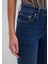 Molly Casual Vintage Koyu Mavi Jean Pantolon 1013683047 14