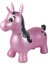 Şişme Atlama Makinesi, Kapalı ve Açık, Ergonomik Tasarım, El Pompası Dahil, Pembe, BG050UNI 1