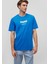 Mavi Logo Baskılı Mavi Tişört 066849-70913 6
