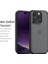 Iphone 15 Pro Ile Uyumlu View Serisi Arkası Sert Polikarbonat Mat Şeffaf Parmak Izi Bırakmayan Kılıf (Mavi) 2