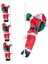 Merdiven Tırmanan Noel Baba 95 cm 3lü 2