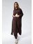 Kahverengi Triko Degaje Tunik - Konforlu ve Şık Tasarım 6