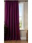 Mor Kornişli Blackout Karartma Saten Perde Enxboy 1