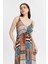 Patchwork Desenli Askılı Uzun Elbise – Yazın Şıklığı 6